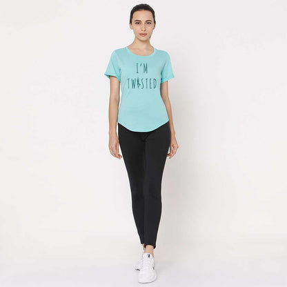 Nutcase yoga tshirts funny tees  - I'm Twisted Nutcase