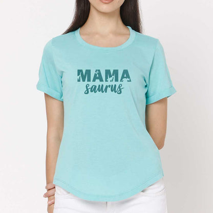 Workout Tshirt For Women  - Mama Saurus Nutcase