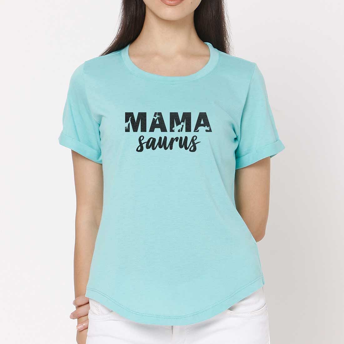 Workout Tshirt For Women  - Mama Saurus Nutcase