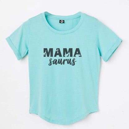 Workout Tshirt For Women  - Mama Saurus Nutcase