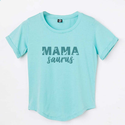 Workout Tshirt For Women  - Mama Saurus Nutcase