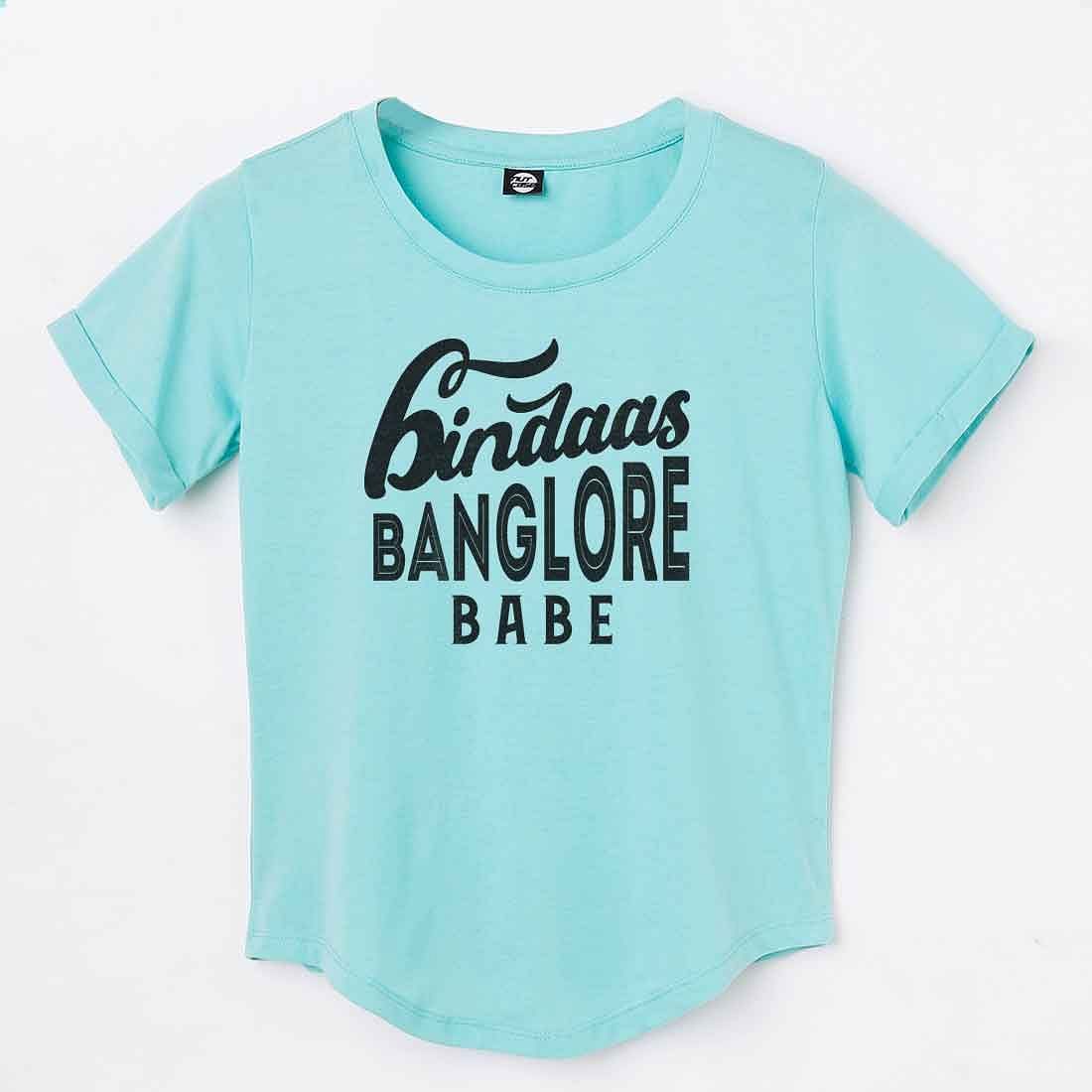 Nutcase Bengaluru Regional City T Shirt - Bindaas Bangalore babe Nutcase