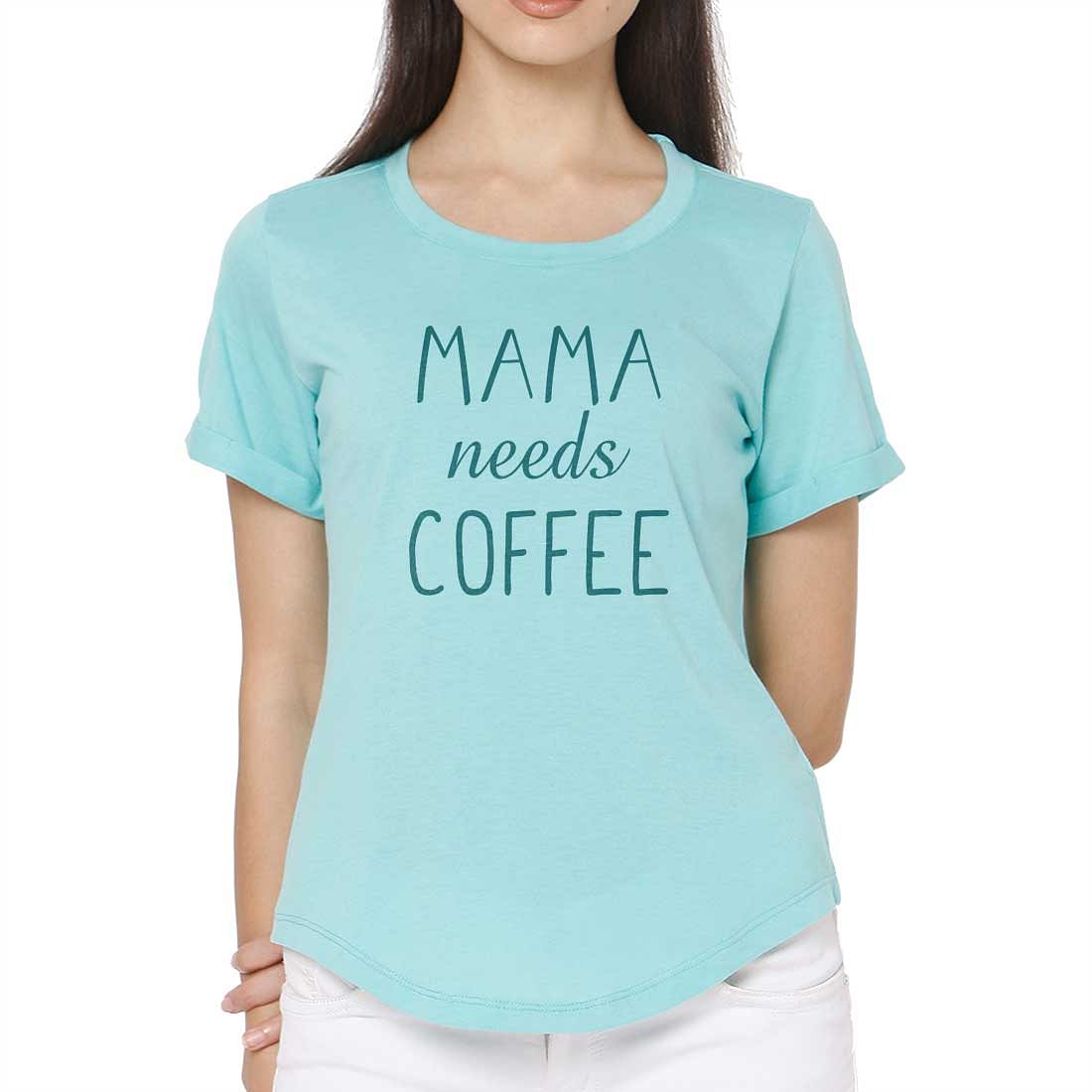 Workout Tshirt For Women  - Mama Needs Coffee Nutcase