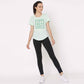 Nutcase Gym Tshirt Workout Tees For Girls - LIFT HEAVY Nutcase