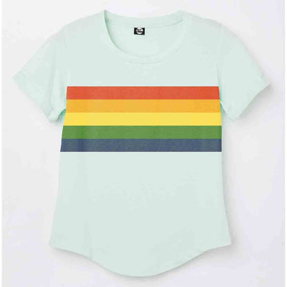 Nutcase LBGTQ Pride Tshirt For Women  - Rainbow Nutcase