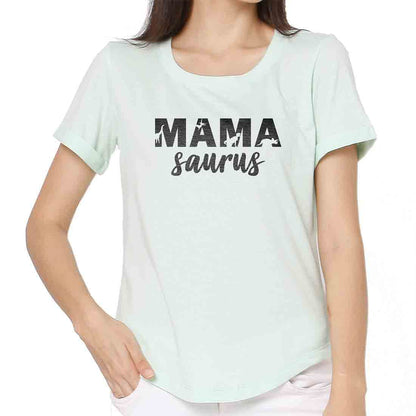 Workout Tshirt For Women  - Mama Saurus Nutcase