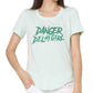 Up Down T Shirts For Women  - Danger Delhi girl Nutcase