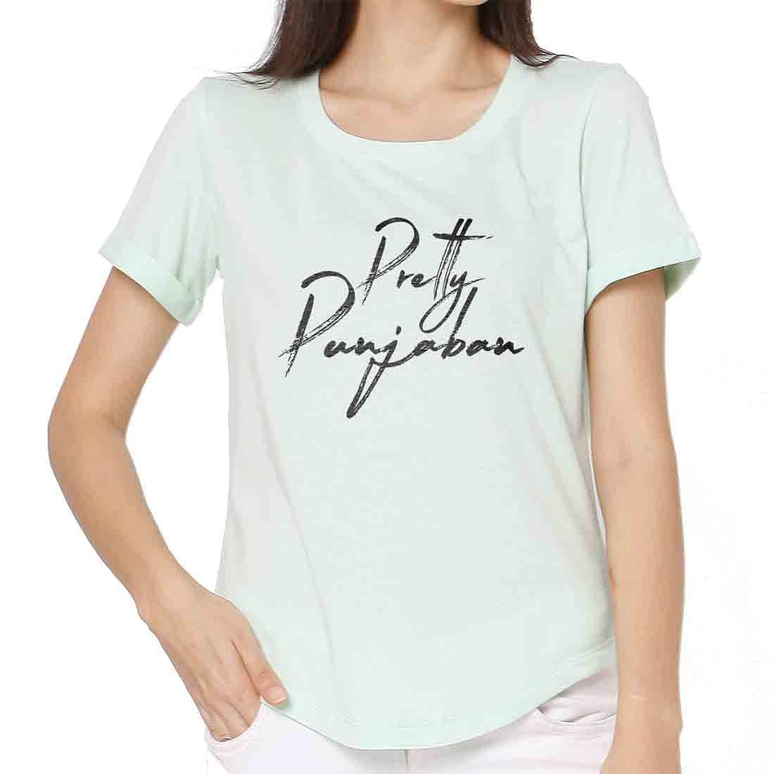 Funny T Shirts For Women Punjabi Tees - Cool Punjaban Nutcase