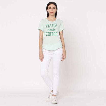 Workout Tshirt For Women  - Mama Needs Coffee Nutcase