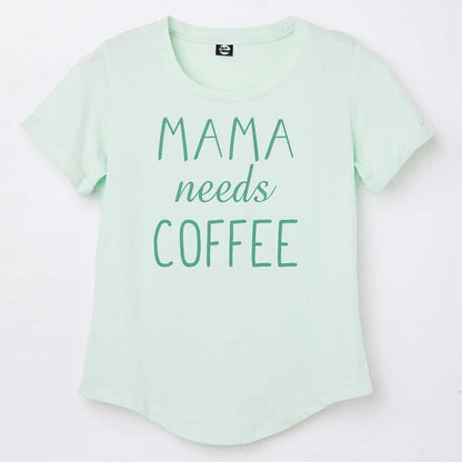 Workout Tshirt For Women  - Mama Needs Coffee Nutcase