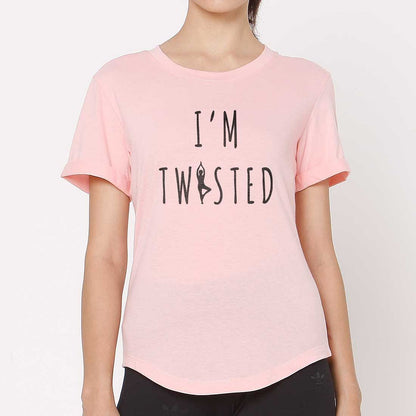 Nutcase yoga tshirts funny tees  - I'm Twisted Nutcase