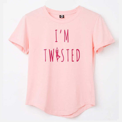 Nutcase yoga tshirts funny tees  - I'm Twisted Nutcase