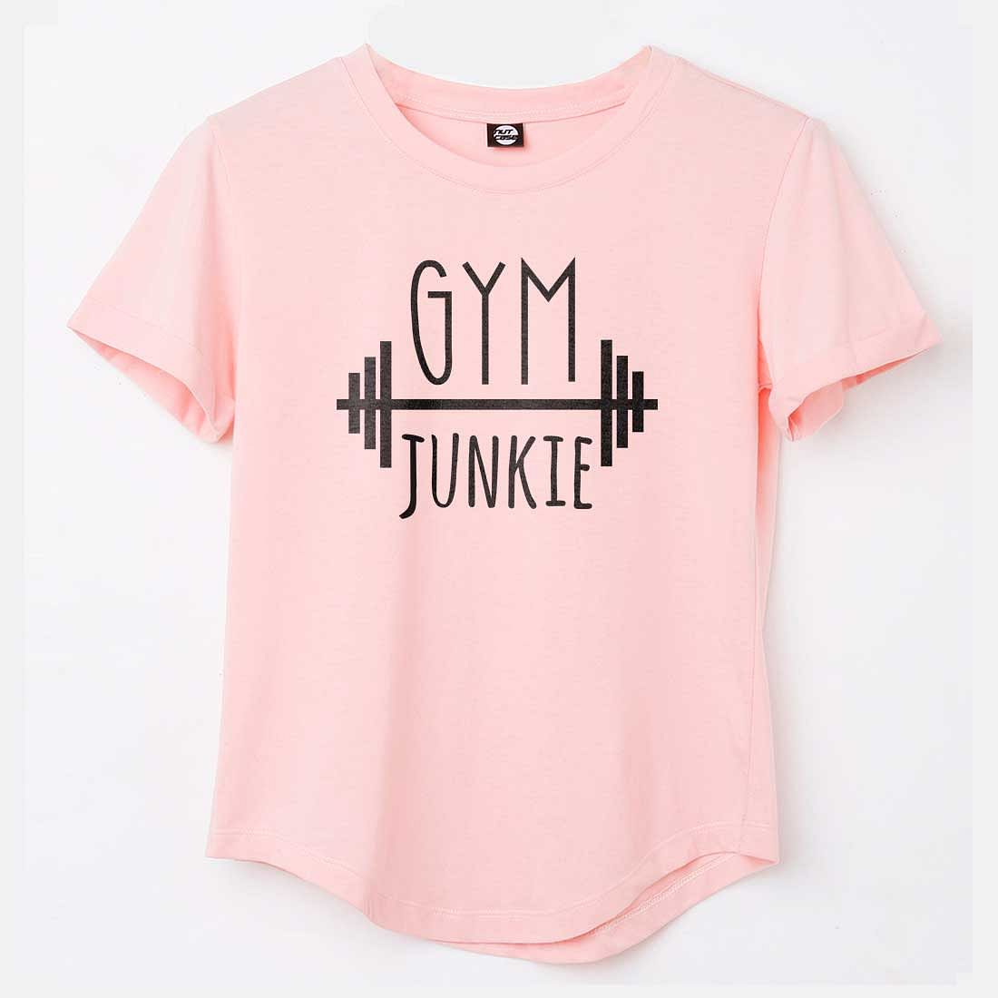 Nutcase Workout Tshirt Exercise Tees - GYM JUNKIE Nutcase