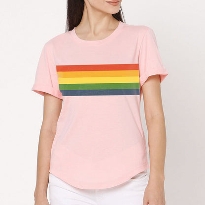 Nutcase LBGTQ Pride Tshirt For Women  - Rainbow Nutcase