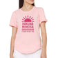 Beach Tshirt For Women  - Hakuna Mimosa Nutcase