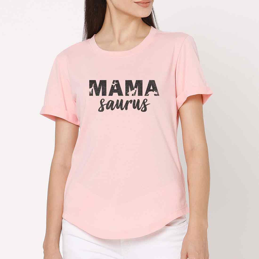 Workout Tshirt For Women  - Mama Saurus Nutcase