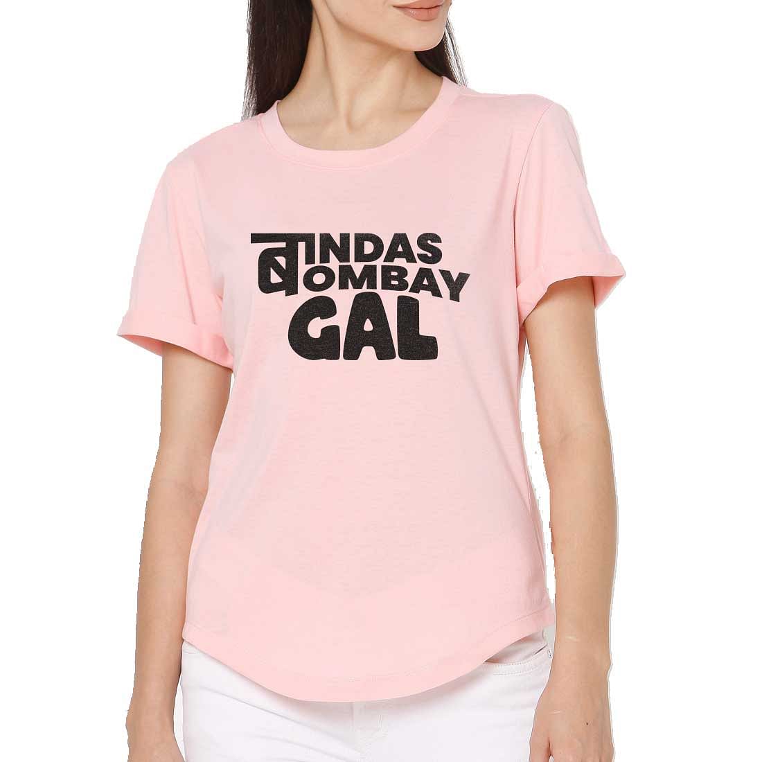 Cool Stylish Tshirt For Women Girls - Bombay Gal Nutcase