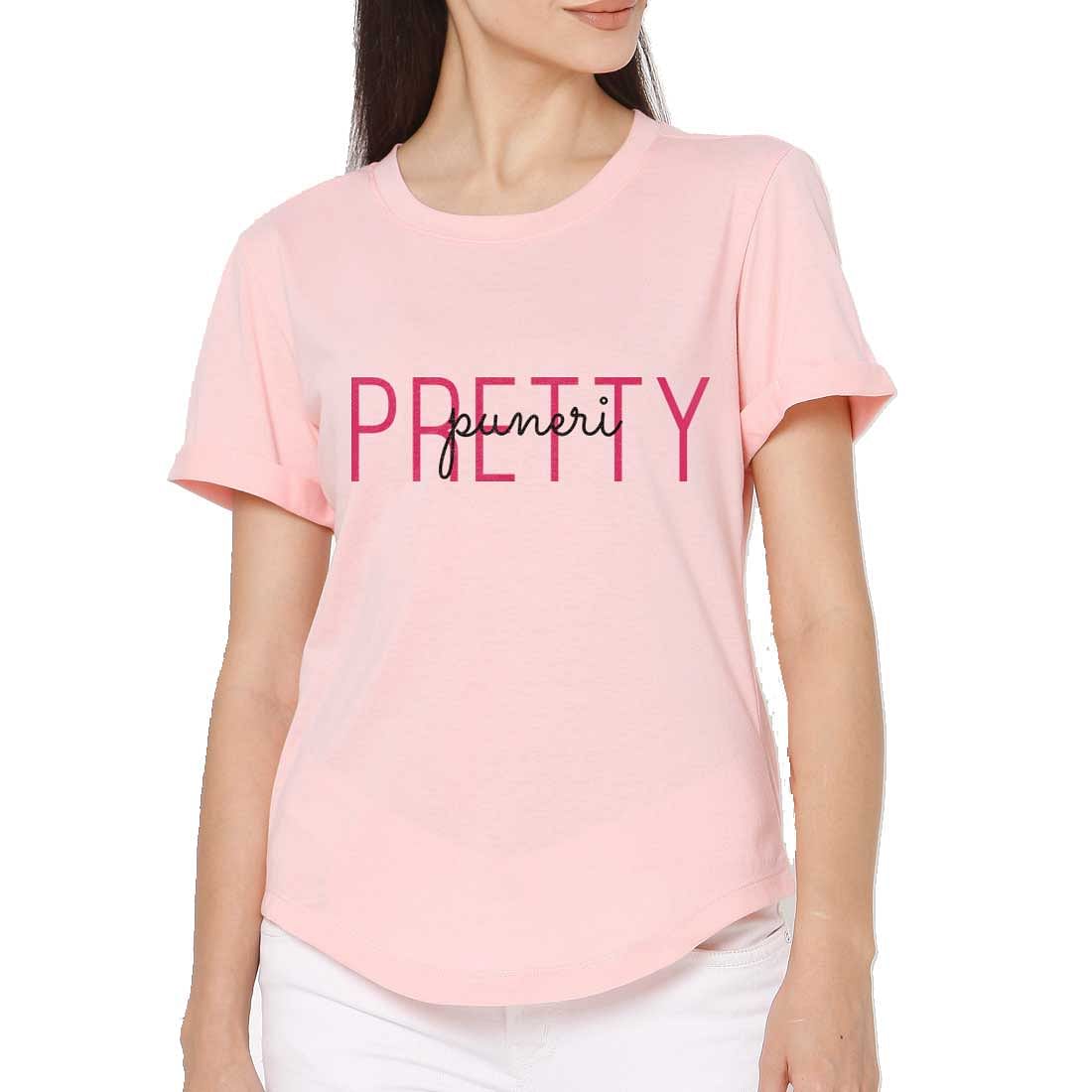 Feminist T Shirts For Women Pune City Tees - Pretty Pune Girl Nutcase