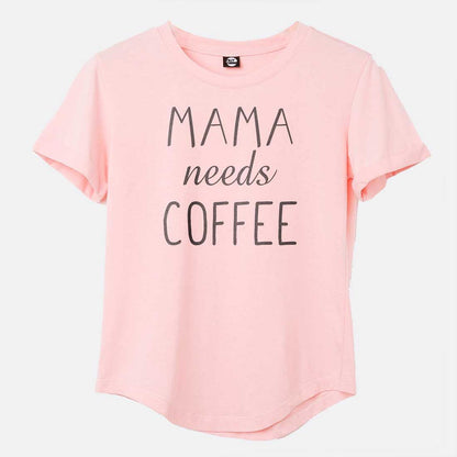 Workout Tshirt For Women  - Mama Needs Coffee Nutcase