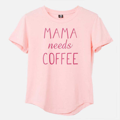 Workout Tshirt For Women  - Mama Needs Coffee Nutcase