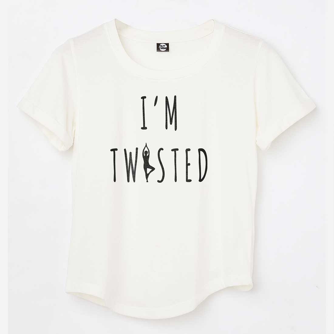 Nutcase yoga tshirts funny tees  - I'm Twisted Nutcase