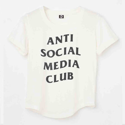 Nutcase Funny T shirt For Women  - Anti Social Media Club Nutcase