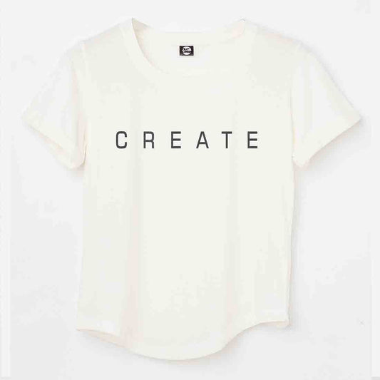Minimal T shirt For Women - Create Nutcase