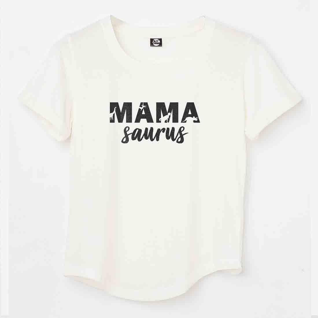 Workout Tshirt For Women  - Mama Saurus Nutcase