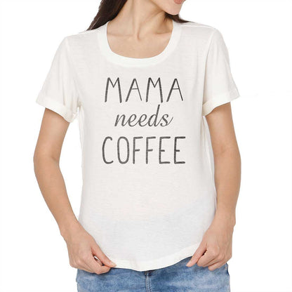 Workout Tshirt For Women  - Mama Needs Coffee Nutcase