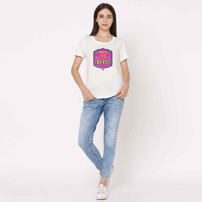 Funny Workout Tshirt For Women  - Shudh Bevdi Nutcase