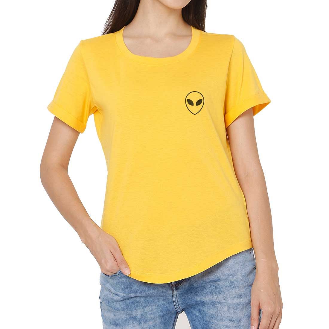 Cute T shirt For Girls  - Alien Nutcase