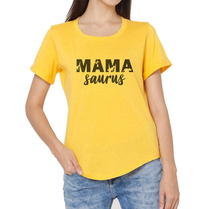 Workout Tshirt For Women  - Mama Saurus Nutcase