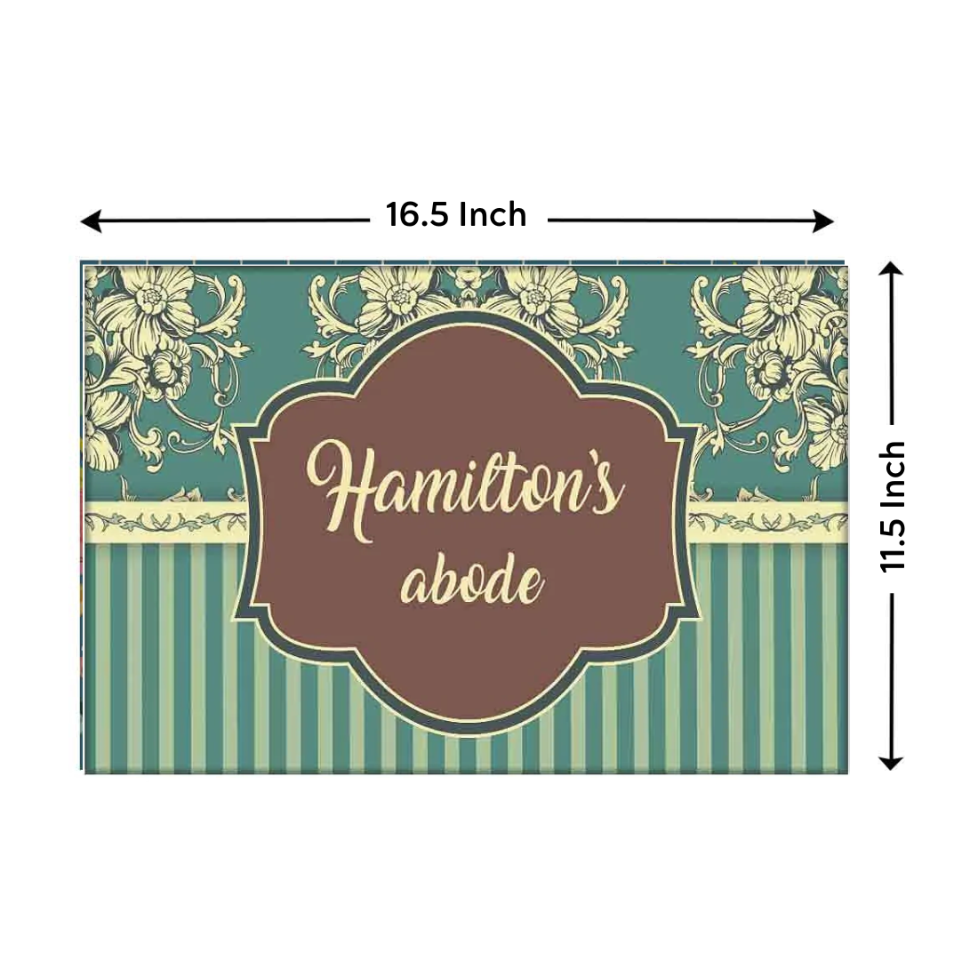 Customized Door Nameplate for Home -Vintage