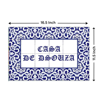 Personalize Door Nameplate for Home -Moroccan Villa