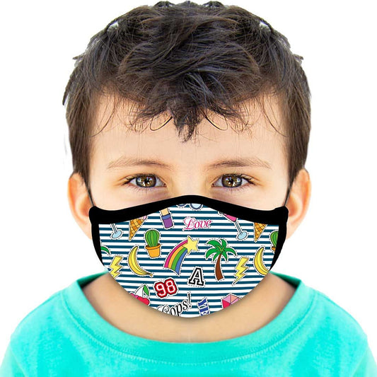 Kids Facemask - Set Of 2 -  Cool Patch Nutcase
