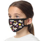 Kids Facemask - Set Of 2 -  Unicorn Black Nutcase