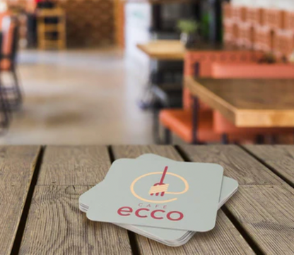 personalized restaurant coasters bulk