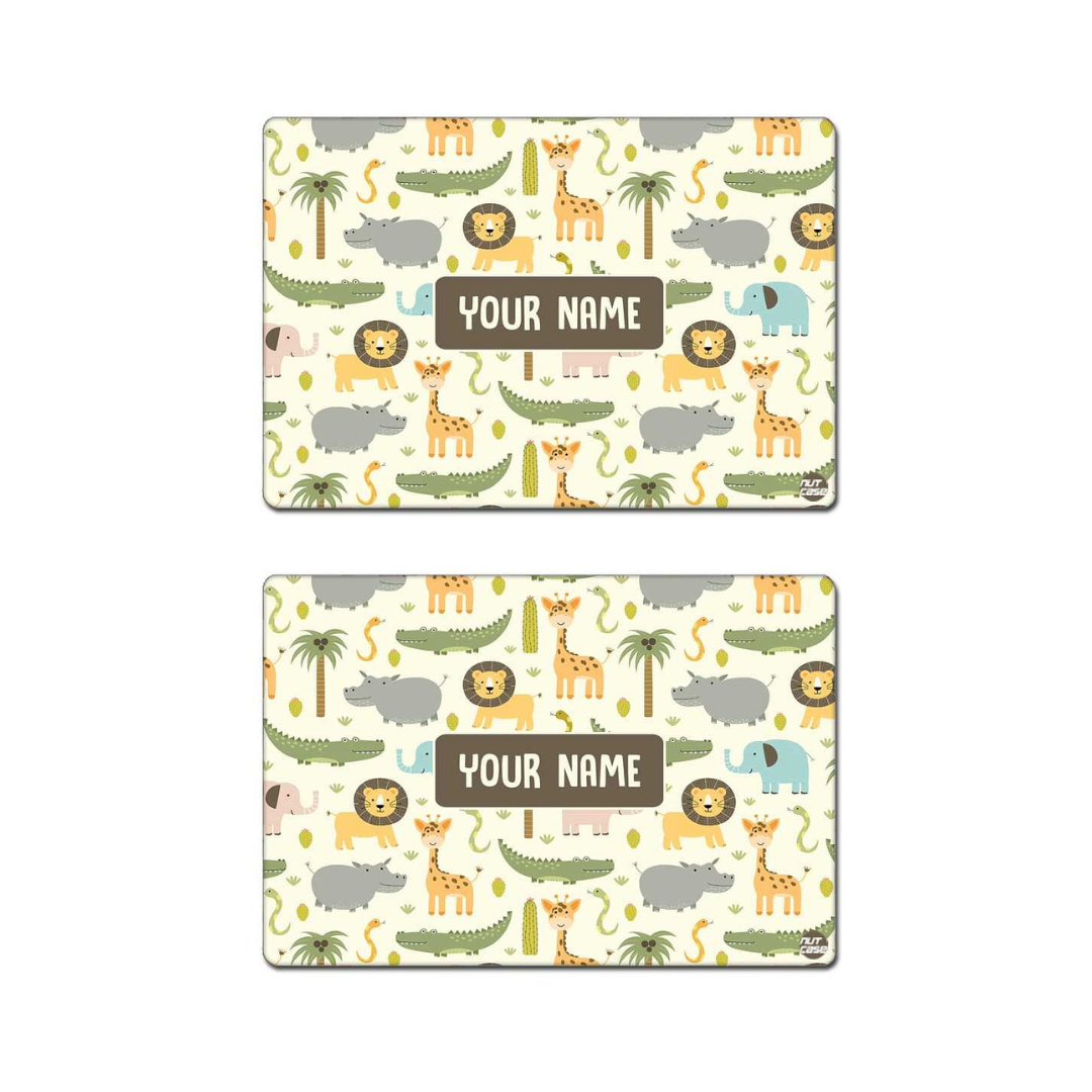 Personalised Table Placemats Jungle Theme Return Gifts - Animals