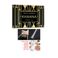 Personalized Name Plate Door Sign - Gatsby Theme