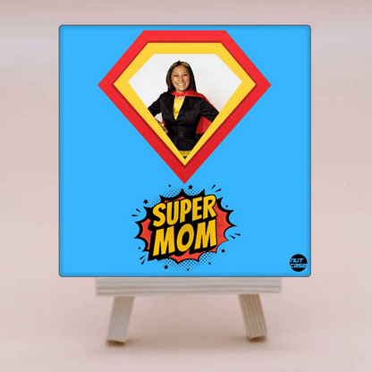 Gifts For Mom Customized Photo Gift - Super Hero Mummy Nutcase