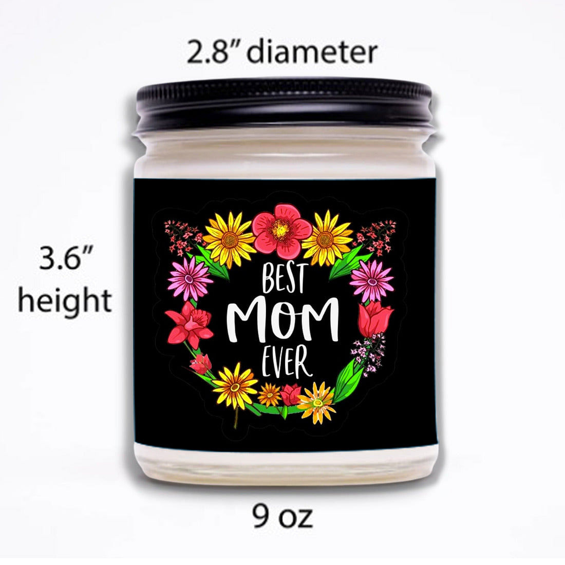 Customized Candles Gift For Mother's Day - Floral Nutcase