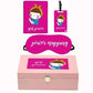Pink Gift Boxes For Girls Birthday Gift Boxes PU Leather - Girl Power