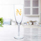 Personalised Champagne Flutes Glasses Birthday Gifts for Girls  - Monogram Name