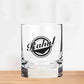 Personalized Whiskey Glass with Name - Gift for Husband Boyfriend - Retro