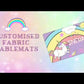 Personalised Animal Theme Return Gift Table Mats for Kids  -  Elephant Love