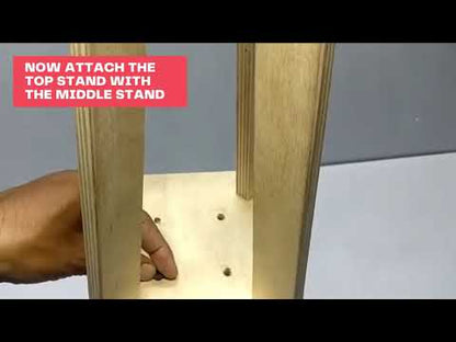 Shelf Tripod Floor Lamp  -   My Mojo Pink