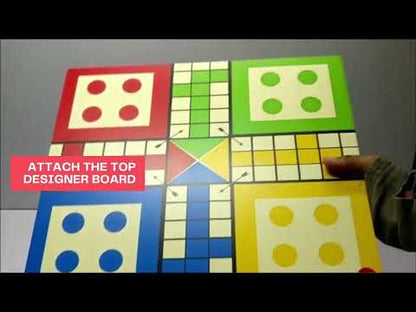 Designer C Shaped Bedside Table for Bedroom Study Desk - Spanish