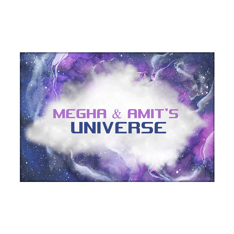 Customized Door Name Plate - Space Universe Galaxy Nutcase