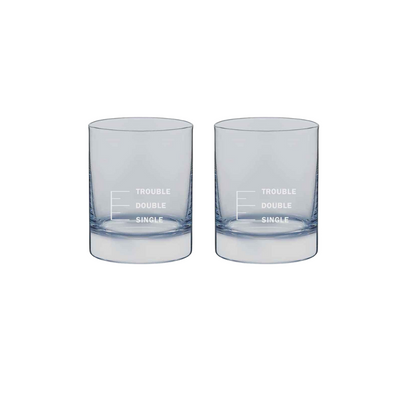 Whiskey Glass for Mixed Drinks 